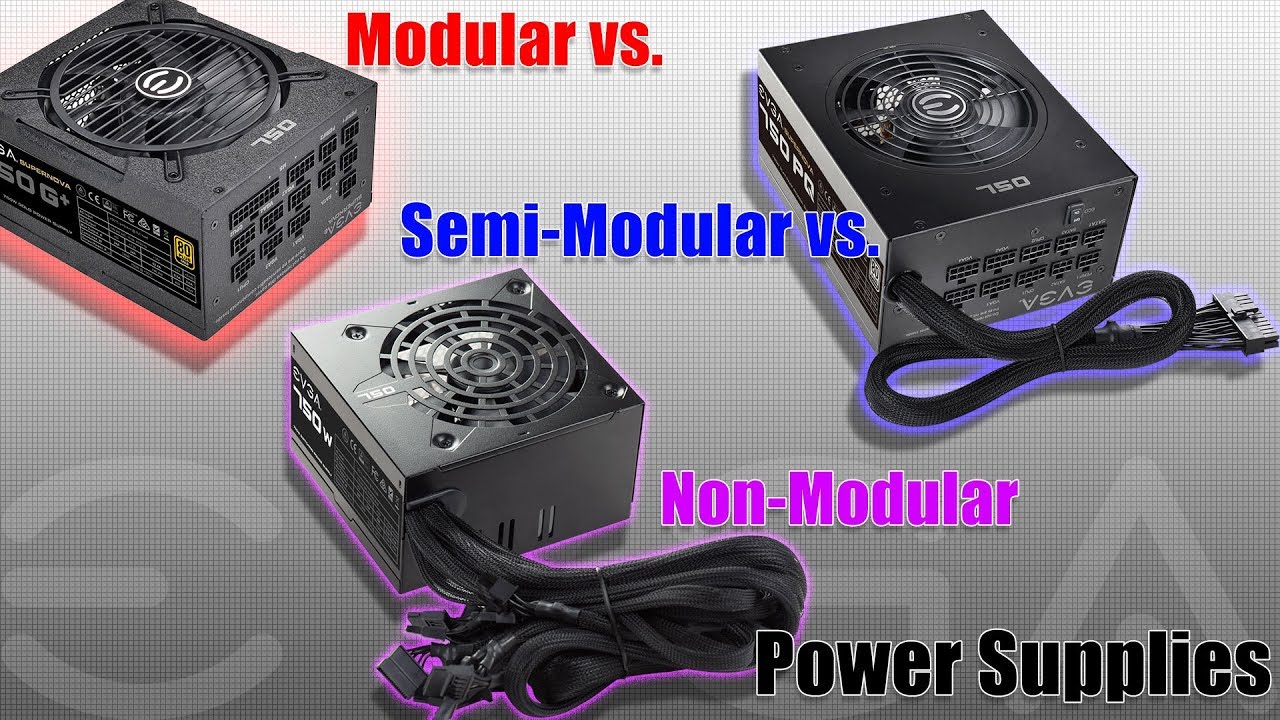 Comparison of Modular, Semi-Modular, and Non-Modular power supplies